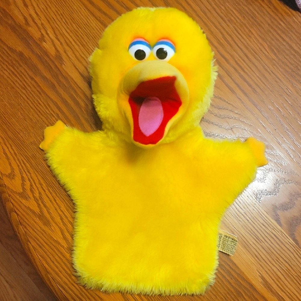 Sesame Street Big Bird Vintage Hand Puppet